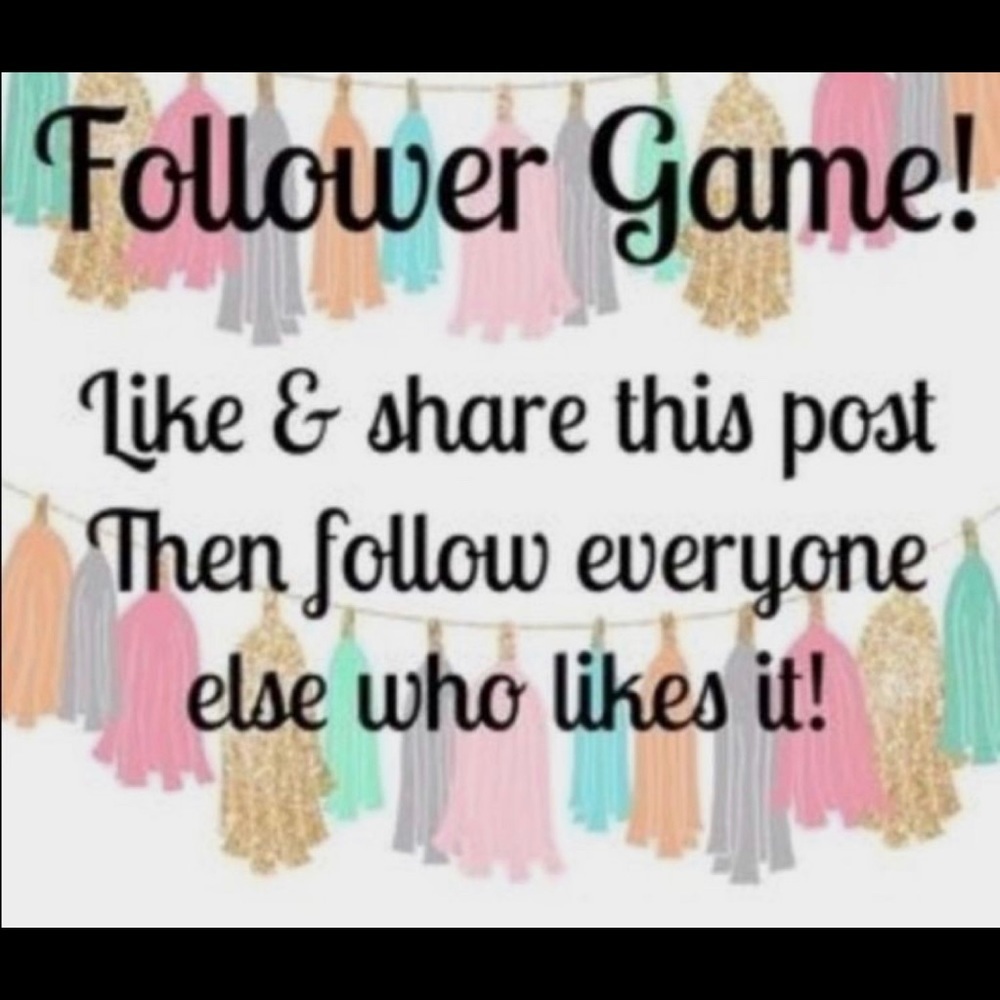 Easy Peasy Follow Game! 💗